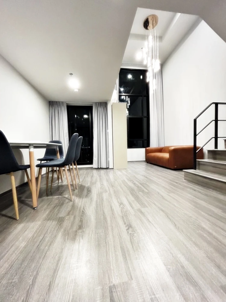 For rent!! Ideo Ramkhamhaeng - Lamsalee Station, 35th floor, beautiful and luxurious room, fully furnished, ready to move in! Reserve now!!
