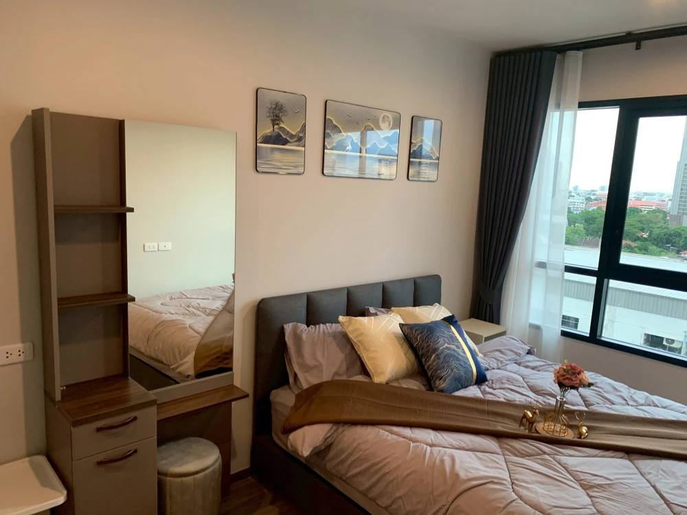 For rent: Ideo Ramkhamhaeng - Lamsalee Station, 1 Bed plus, fully furnished, very comfortable, reserve now, don't delay.