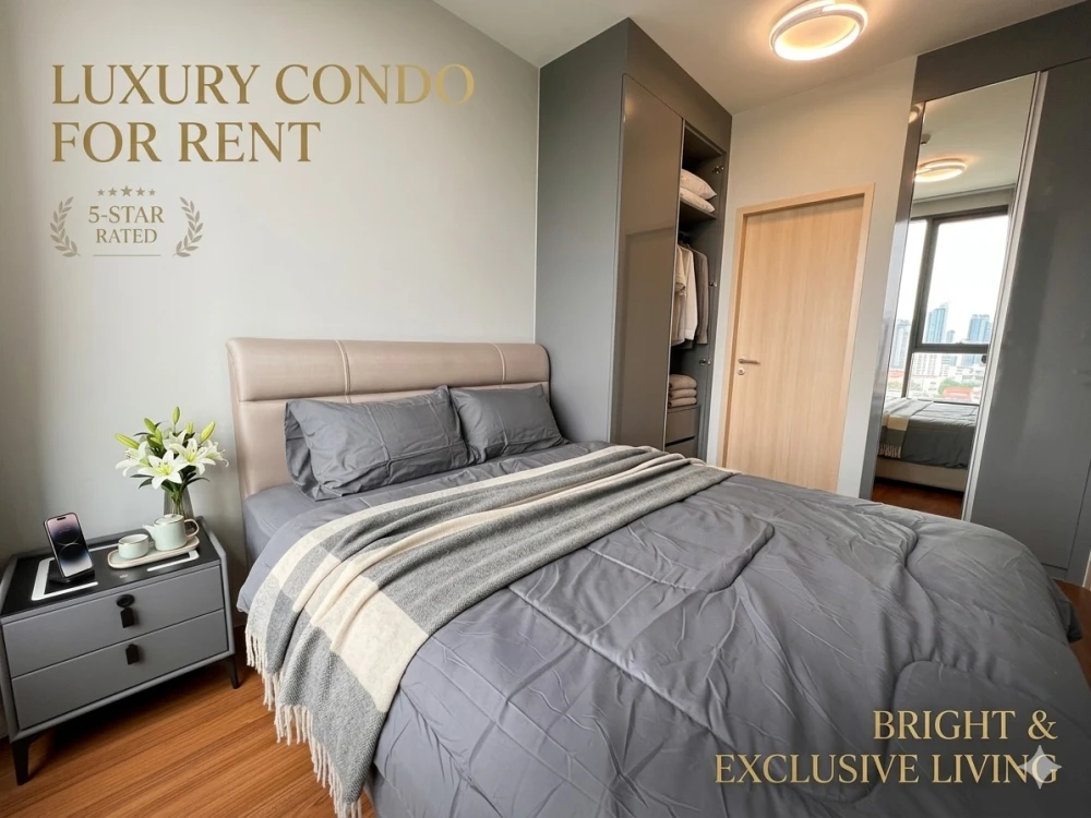 Urgent Sale / Rent! Fully Furnished Condo near BTS 🌿✨