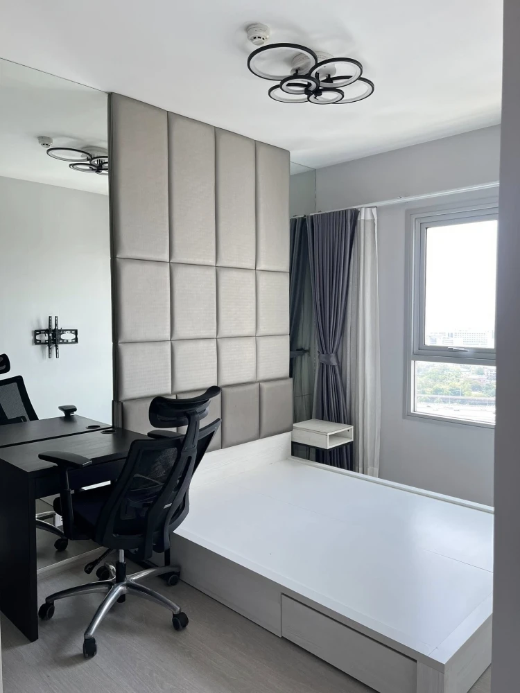 For rent/sale Chapter one Shine bangpo, spacious room, ready to move in, comes with complete facilities, book now, you will regret it if you miss it++