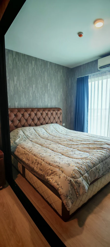 For rent: A space Mega, 1 bedroom, 1 bathroom, decorated in a controlled tone, comes with complete furniture, just bring your bags and move in.