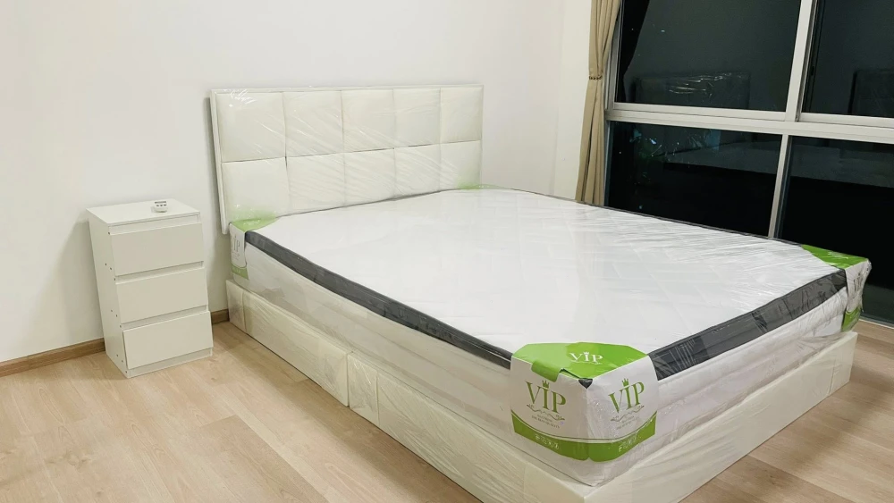For rent: A space Sukhumvit 77, ready to move in, fully furnished, reasonable price. Hurry and reserve now, don't miss out!