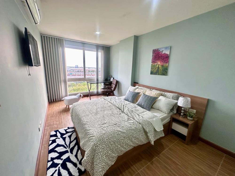 Airlink Residences Romklao for rent. Beautiful and comfortable rooms, fully furnished. Book now!