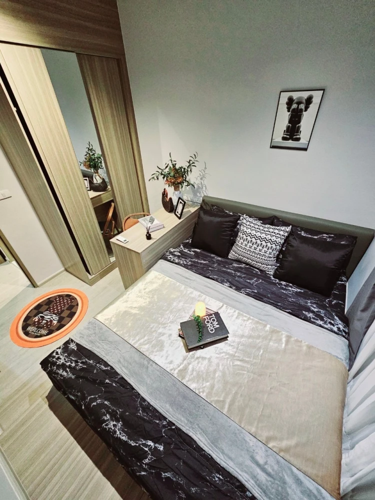 For rent: Altitude Unicorn Sathorn-Tha Phra, nice room, high floor, fully furnished, hurry and book now before you miss out+++