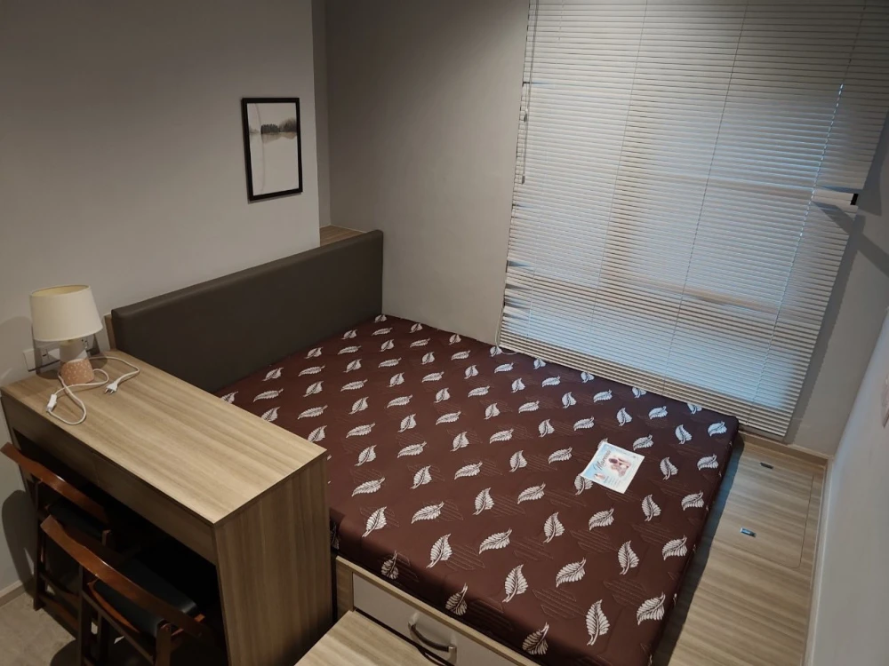 For rent: Altitude Unicorn Sathorn - Tha Phra, 1 bedroom, 1 bathroom, fully furnished, ready to move in.