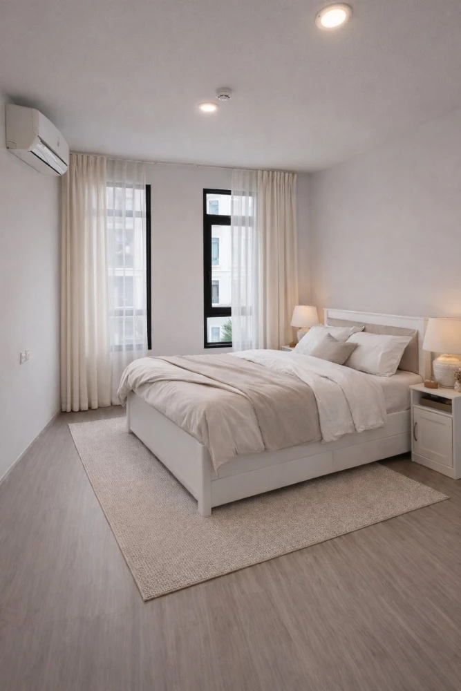For rent: Aspire Asoke - Ratchada, beautifully decorated room with a coordinated color scheme, fully furnished. Just bring your suitcase and move in!