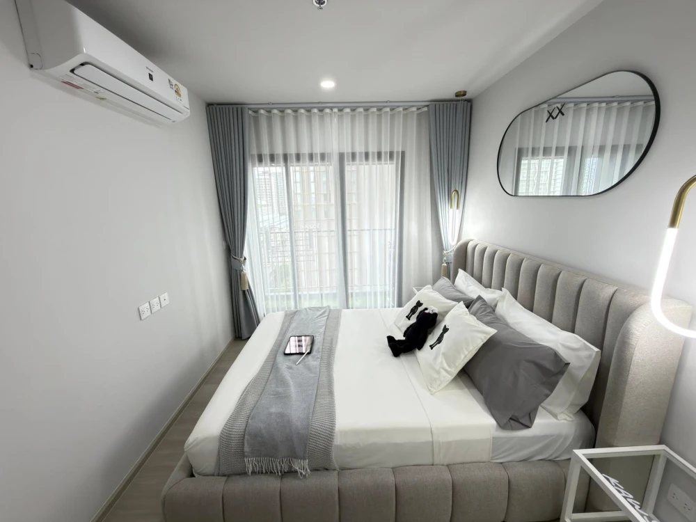 For rent: Aspire Onnut Station, corner room with privacy, stylishly decorated, good location, convenient transportation, don't miss it!