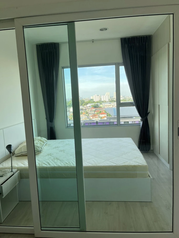 For rent: Aspire Ratchada-Wongsawang, Building B, near the fire escape, fully furnished, ready to move in