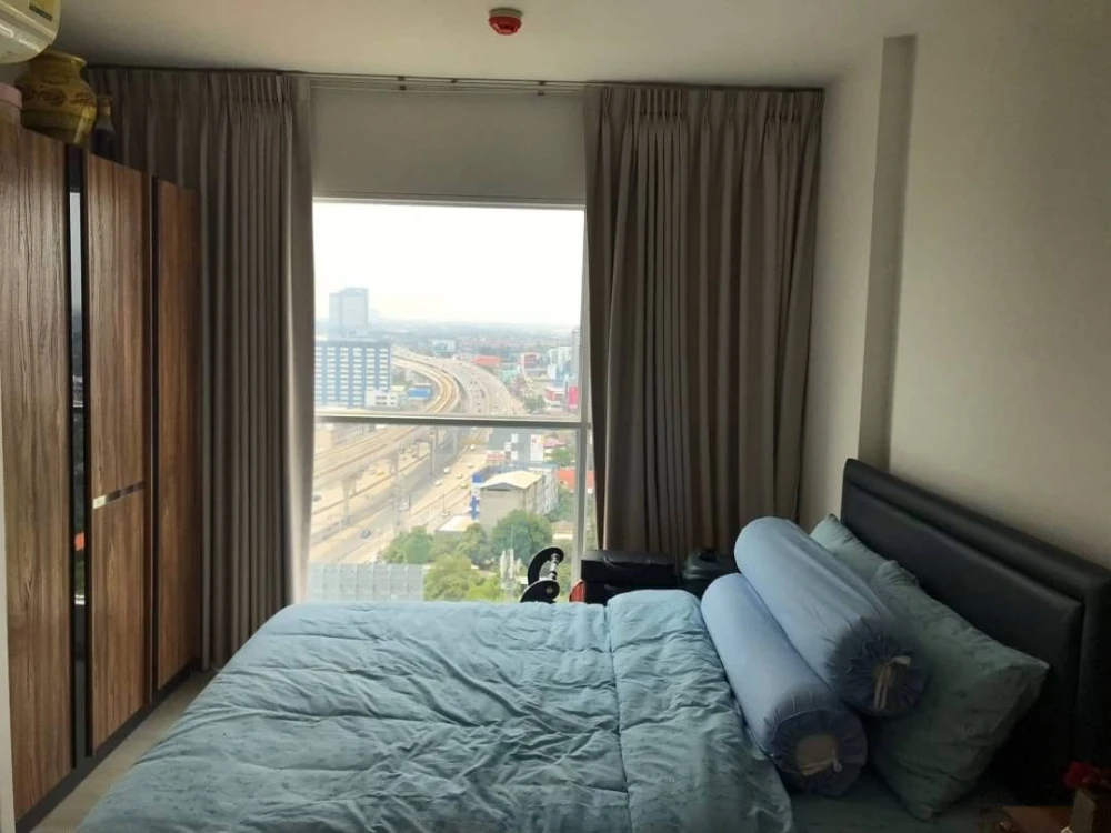 For rent: Aspire Rattanathibet, ready-to-move-in unit on the 20th floor with great views and complete amenities. Book now!