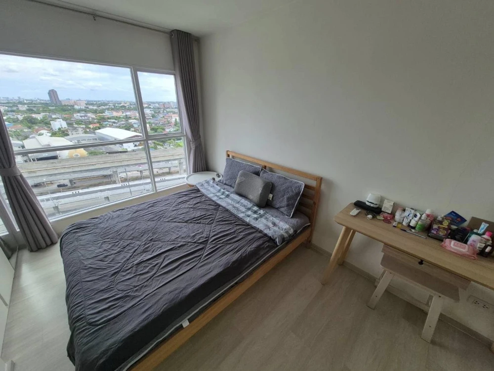 For rent: Aspire Rattanatibet, a nice room on the 16th floor, fully furnished, beautiful city view, not blocked. Good like this, reserve now.