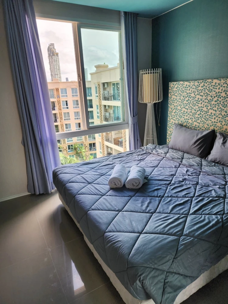For rent: Atlantis Condo Resort Pattaya, spacious room, lots of usable space, complete amenities, beautiful view, reserve now!