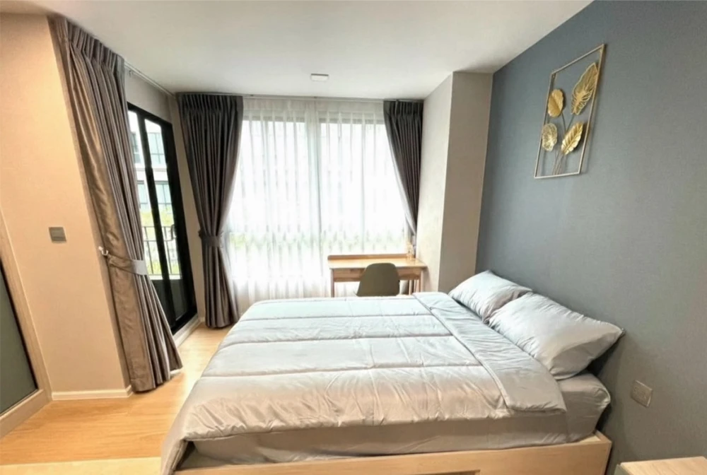 For rent: Atmoz Kanaal Rangsit, 3rd floor, corner unit, fully furnished, comfortable living space. Book now!