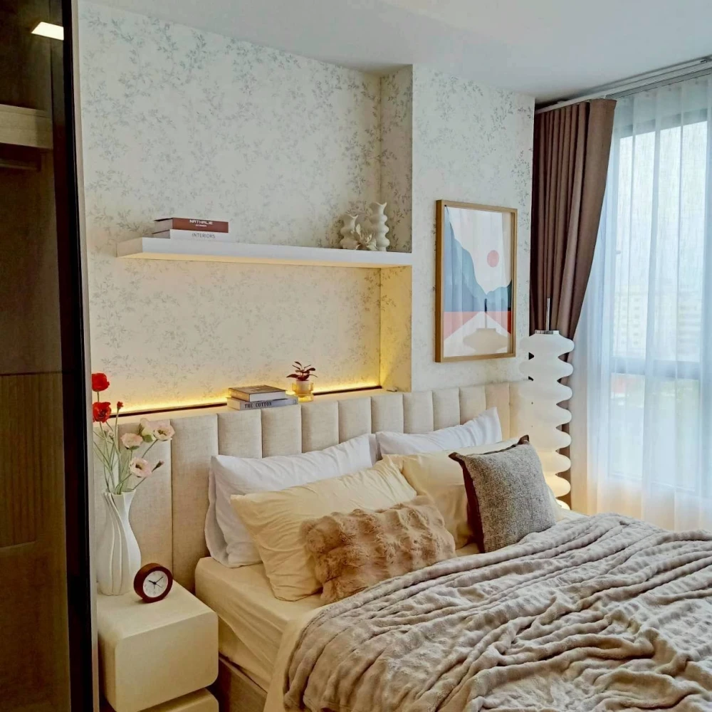 For rent: Atmoz Kanaal Rangsit, 3rd floor. Beautifully furnished and ready to move in. Book now!