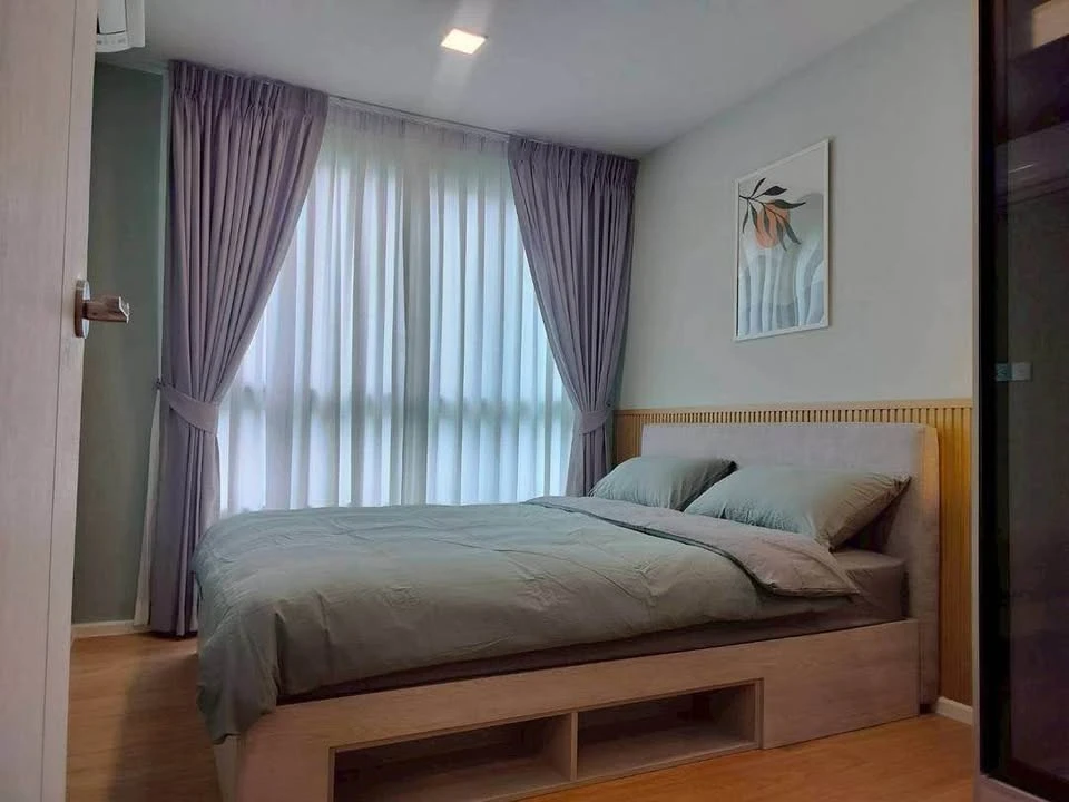 For rent: Atmoz Kanaal Rangsit, 4th floor, beautiful room, nice to live in, comes with complete decorations, reserve now!