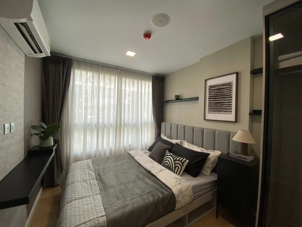 For rent: Atmoz Kanaal Rangsit, 4th floor, fully furnished, beautiful and ready to move in. Book now!