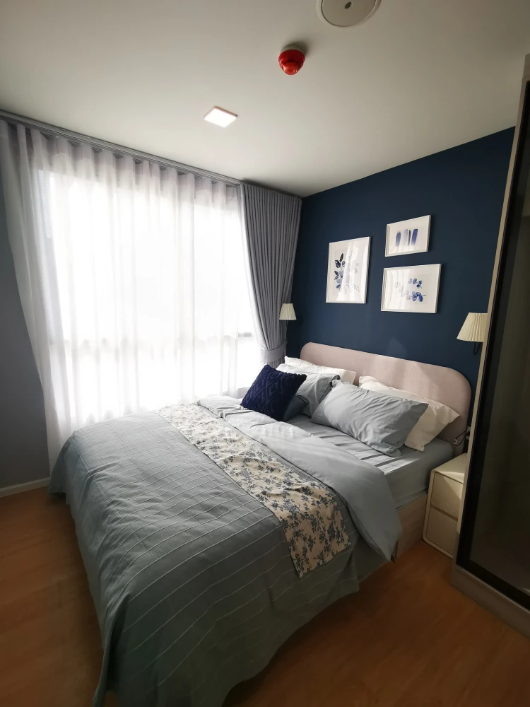 For rent: Atmoz Kanaal Rangsit, 1 bedroom, 1 bathroom, decorated in a cool tone, good location, convenient transportation, don't miss it.