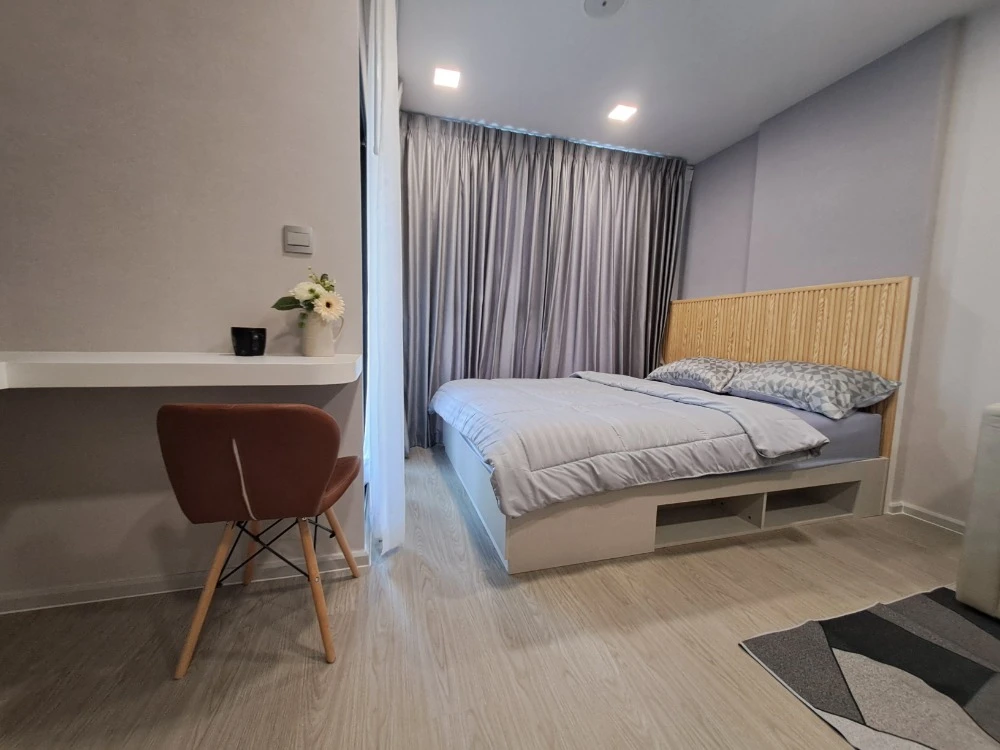 For rent: Atmoz Oasis Onnut, 6th floor, open view, fully furnished, ready to move in. Reserve now, don't wait.