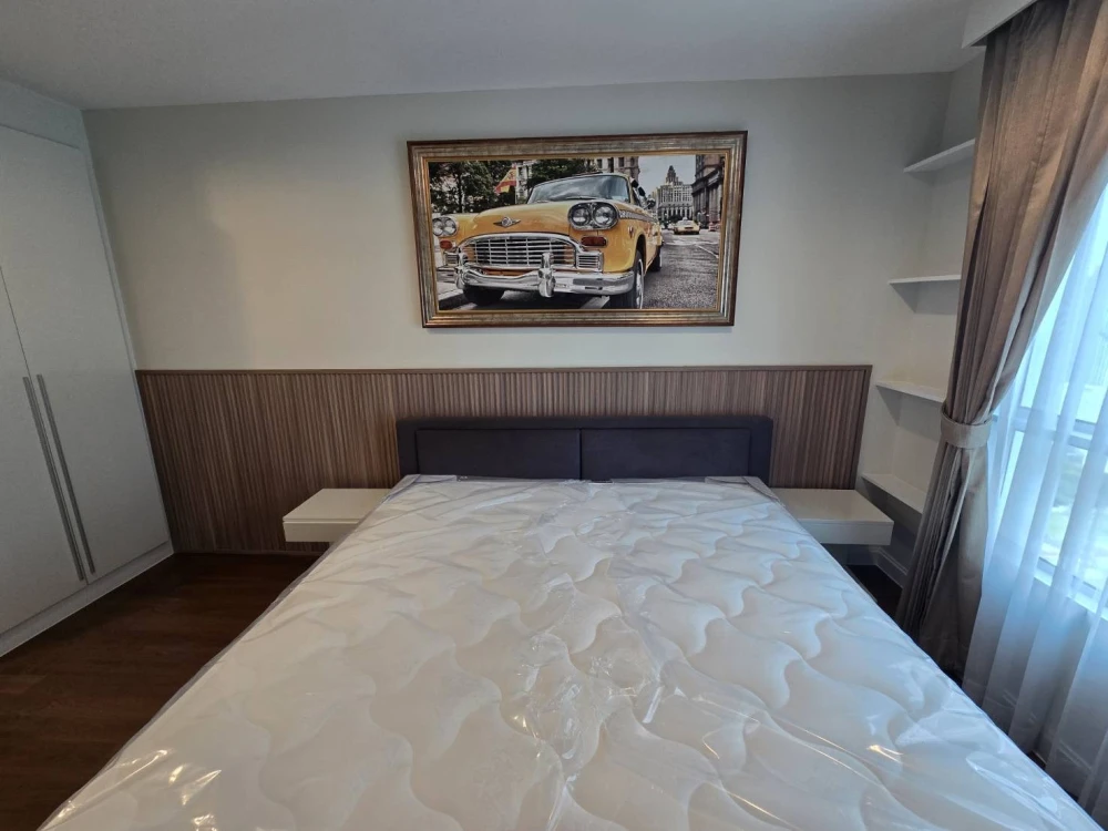 For rent: Belle Grand Rama 9, spacious and comfortable room, comes with complete facilities. If you don't book, you'll miss out!!!