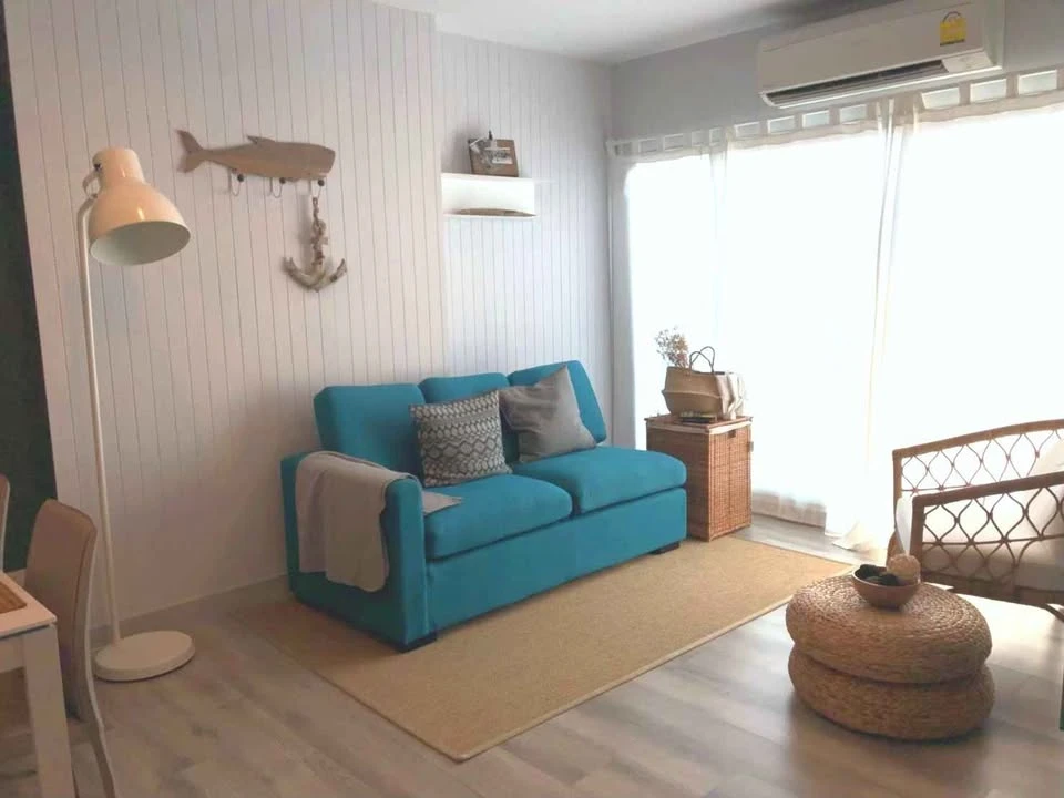 For rent: Centric Sea (Central Pattaya), beautiful view, sea view, beautifully decorated, comfortable interior space, ready to reserve now.