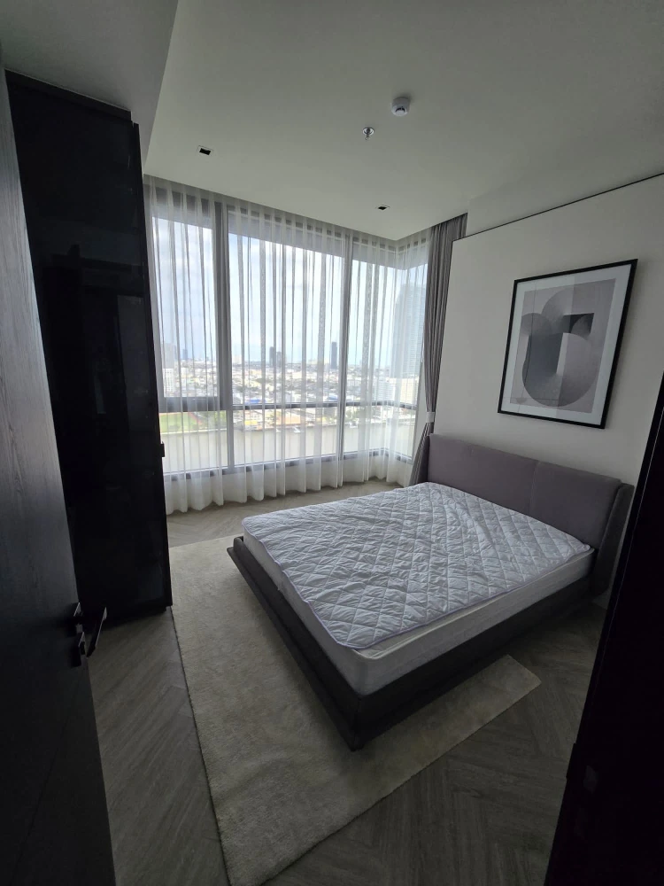 For rent: Chapter Charoennakhon-Riverside, 21st floor, nice room, fully furnished, book now!