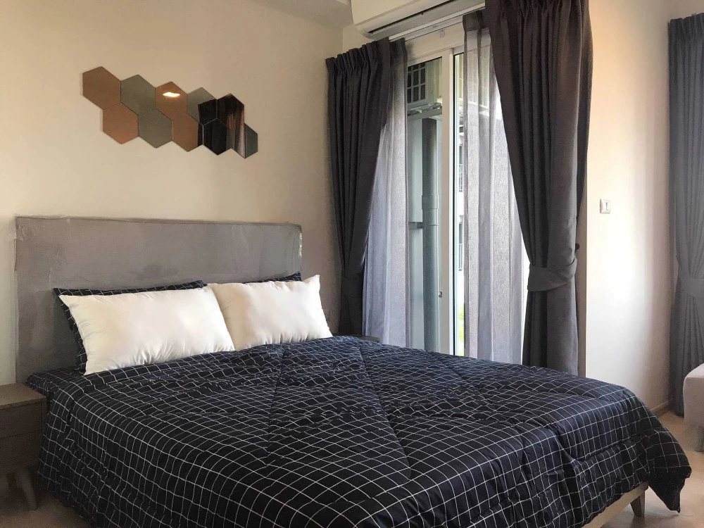 For rent: Chapter One Eco Ratchada - Huai Khwang, ready to move in, fully furnished, just bring your bag++