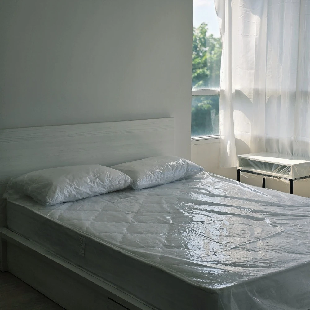 For rent: Chapter One Shine Bangpo, spacious room, lots of usable space, good price, book now, don't miss out.