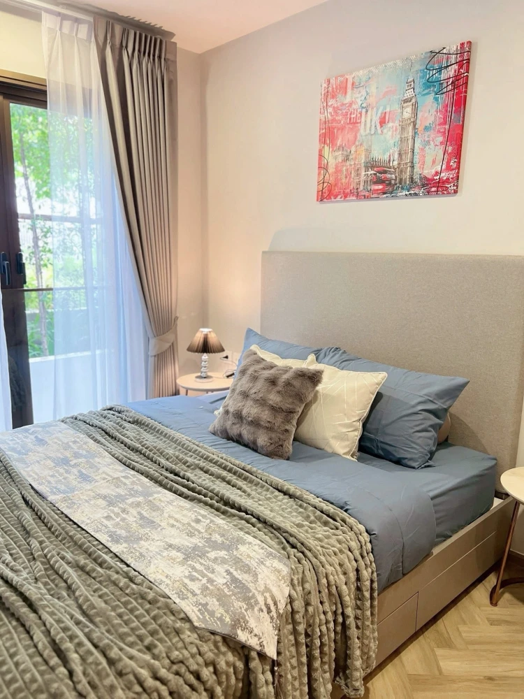 Chapter Thonglor 25 for rent, ready to move in, fully furnished + appliances, has a walk-in closet, move in now!