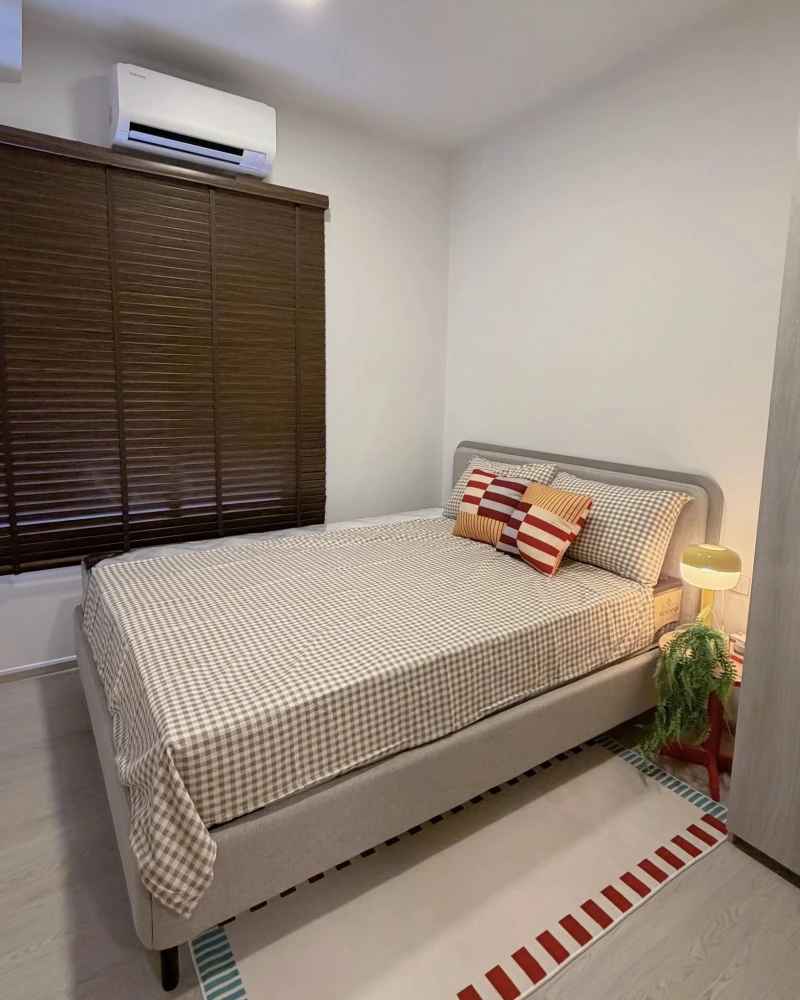For rent: COBE Kaset Sripatum, beautifully decorated room in Bauhaus style, fully furnished. Book now!