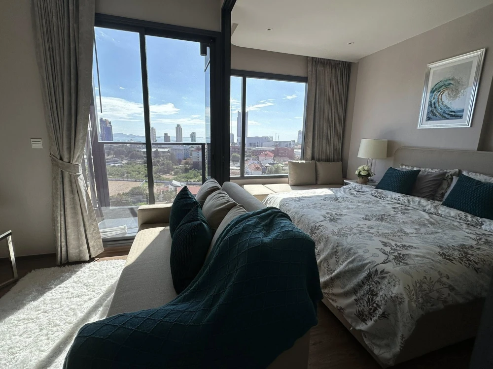 For rent Condo ONCE PATTAYA, beautifully decorated room, great location, sea view. If it's this good, what are you waiting for?