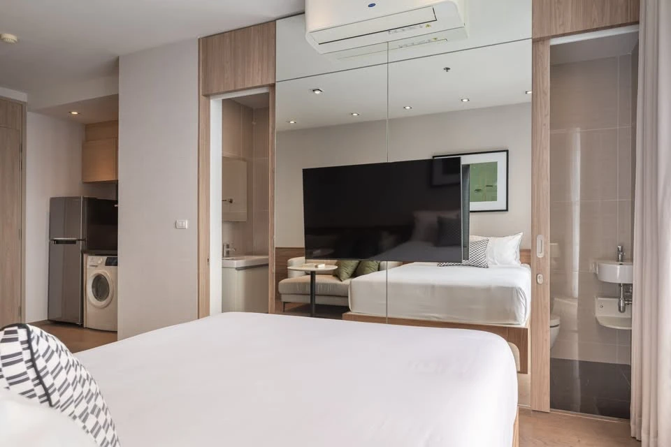 For rent: Park Origin Phrom Phong, high floor, ready to move in, built-in furniture, hurry and reserve now+++