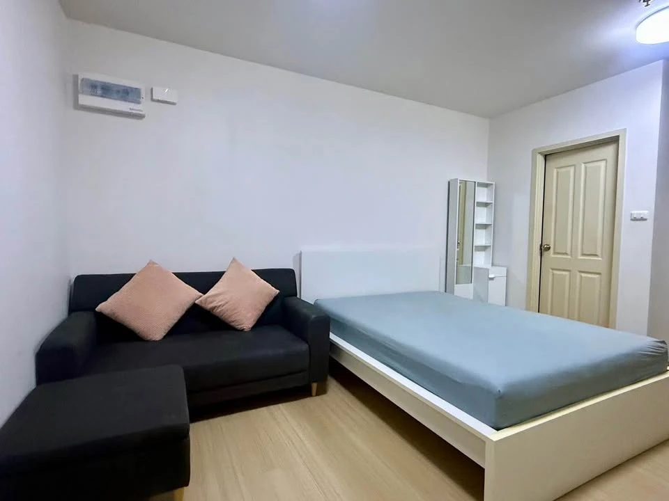 Condo for rent Supalai City Resort Chonburi, ready to move in, high floor, fully furnished, affordable price, reserve now+++