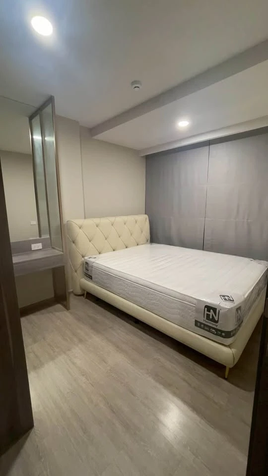 Condo Vivere Sukumvit 72 for rent: 1 bedroom plus, 8th floor, fully furnished with appliances. Ready to move in.