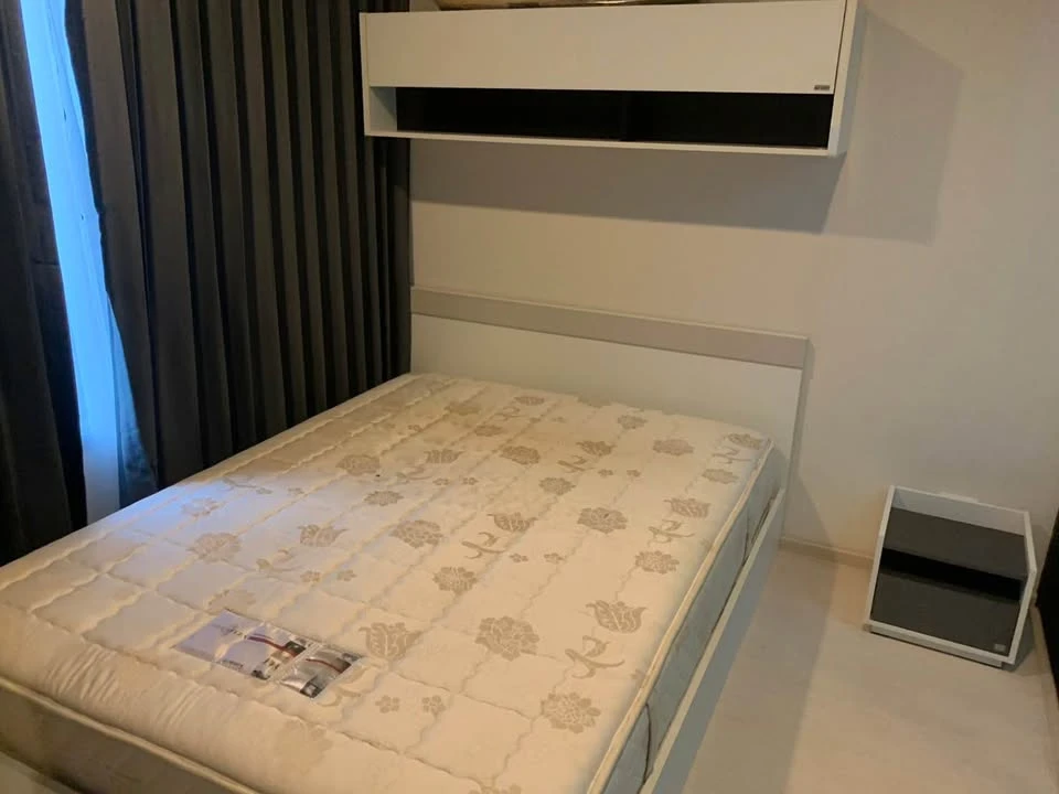 Condolette Pixel Sathorn for rent, fully functional decoration with white furniture in the whole room, complete with electrical appliances. You must g
