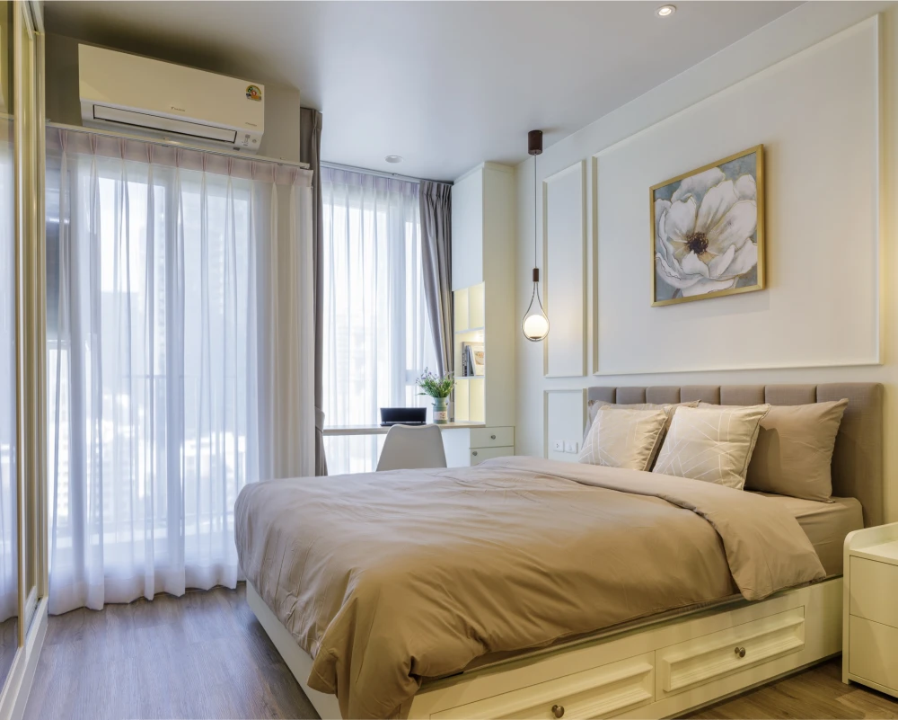 For rent: Culture Thonglor, a room decorated in a modern luxury style, with premium furniture and complete electrical appliances. Reserve now!