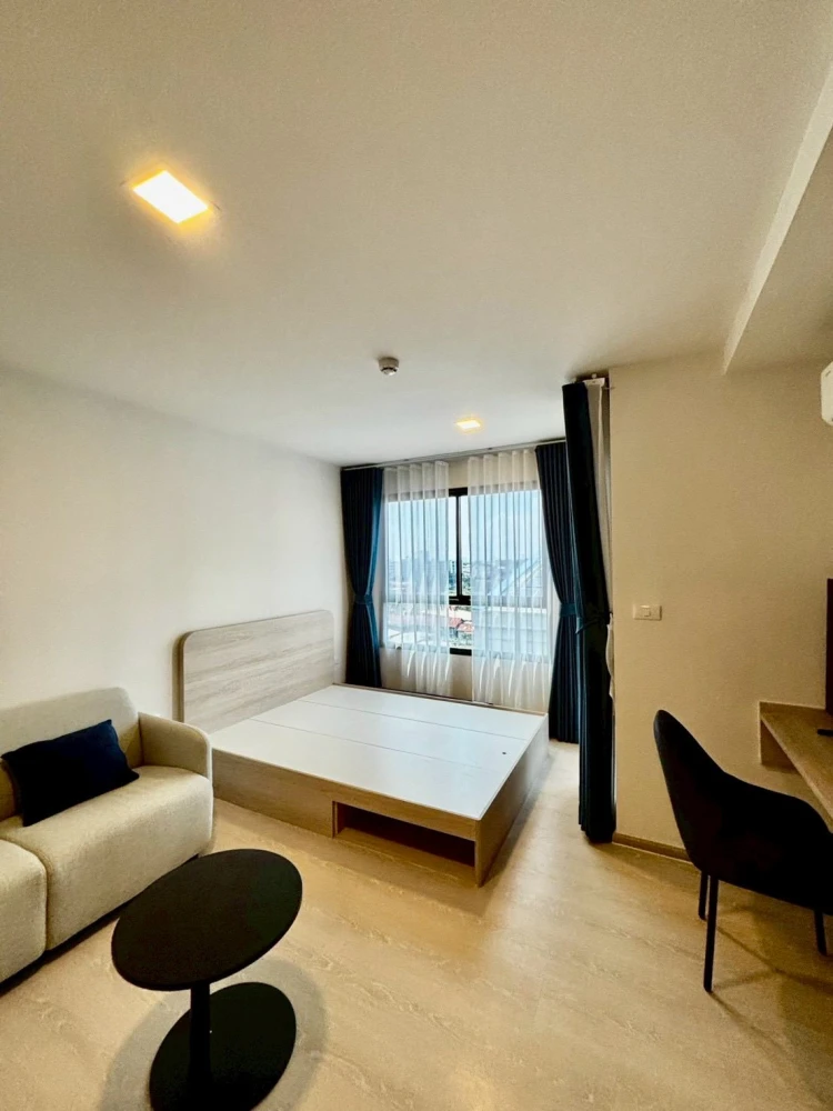 For rent: D Condo Air Ladkrabang, ready to move in, fully furnished. Book now!