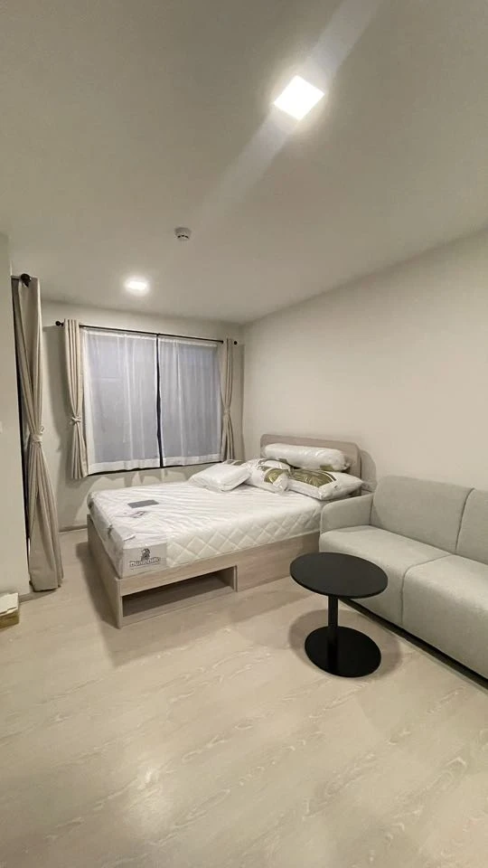 Dcondo Air Lat Krabang for rent. Ready to move in, fully furnished, great price. Book now, don't miss out!