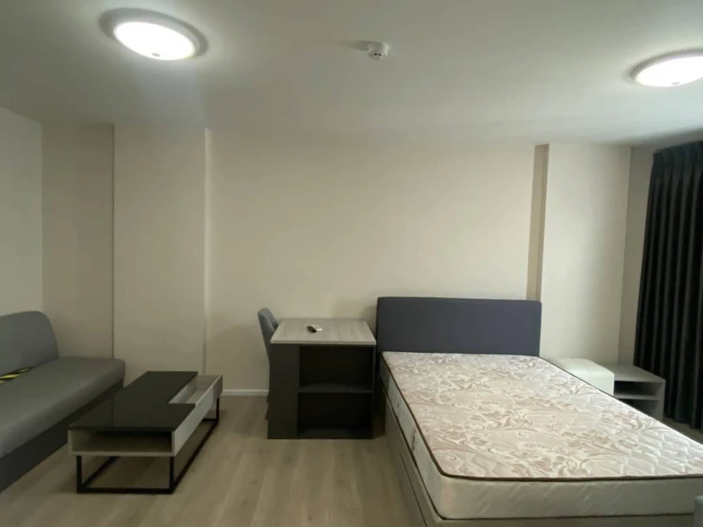 For rent: dcondo Campus Dome Rangsit, 3rd floor, open view, fully furnished room, nice to live in, book now, don't wait.