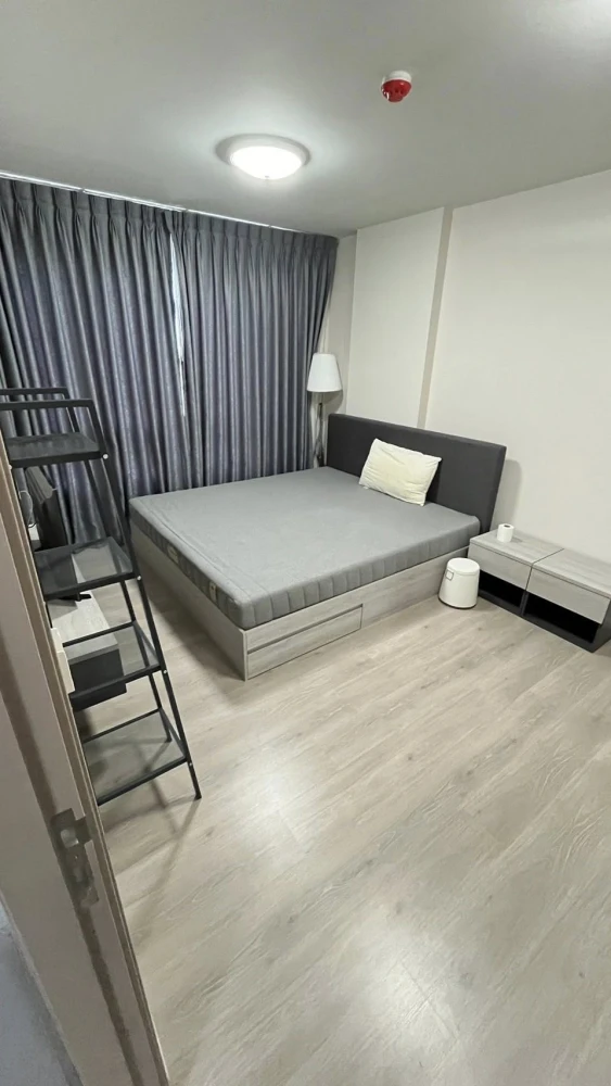 For rent: dcondo Campus Dome Rangsit, spacious room, lots of usable space, decorated in a controlled tone, comes with complete furniture, book now!