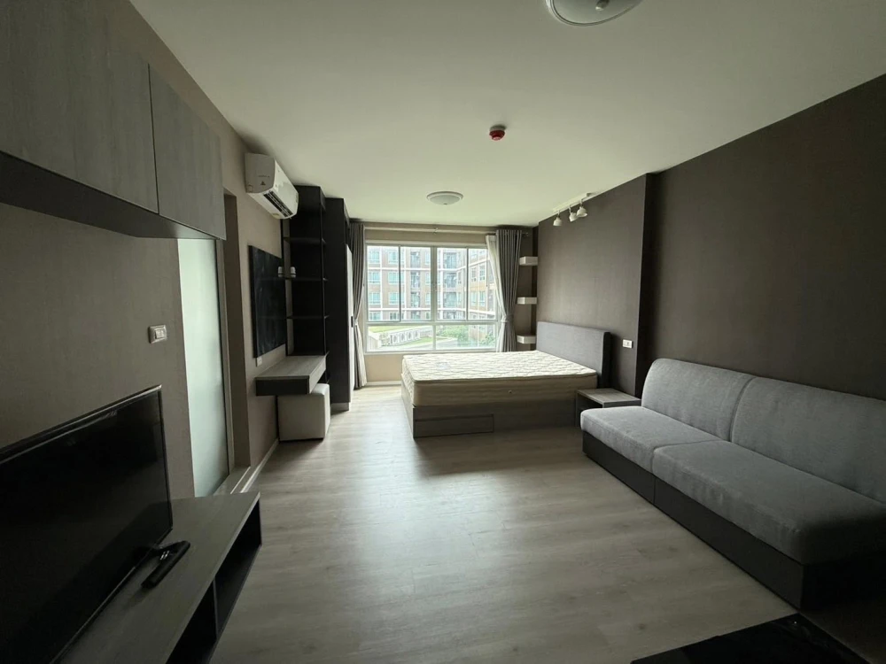 For rent: dcondo Campus Dome Rangsit, studio room, fully furnished, just bring your bags and move in.