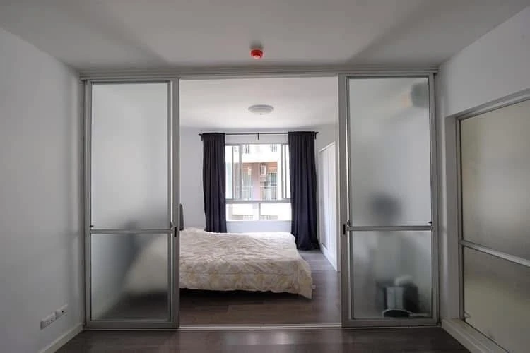 For rent dcondo Campus Resort Rangsit, 5th floor, garden view, partitioned room, fully furnished, nice to live in, book now, don't miss out.