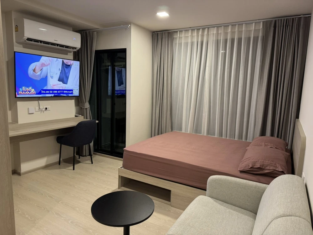For rent: dcondo hype rangsit, 4th floor, fully furnished room, nice to live in. If interested, hurry and reserve.