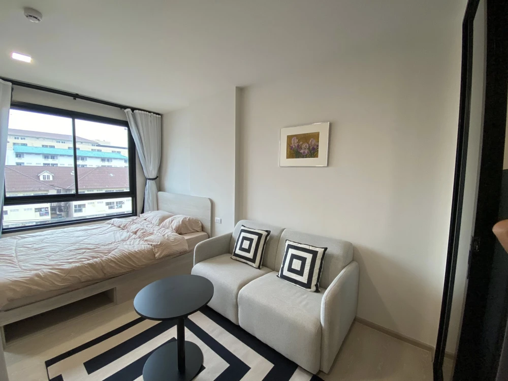 For rent: dcondo hype rangsit, 5th floor, comes with complete furniture and electrical appliances. Interested? Reserve now!