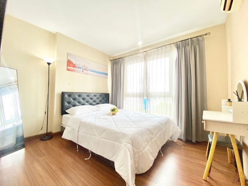 Diamond Ratchada for rent, 12th floor, beautiful room, fully furnished, nice to live in, reserve now, don't miss out.