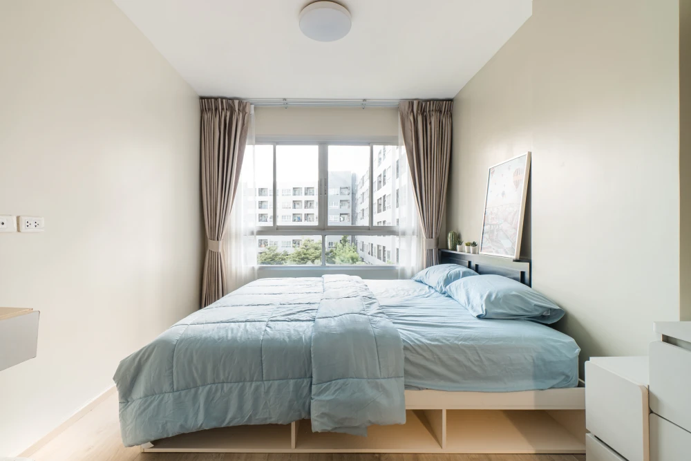 For rent: ELIO Delray, 1 bedroom, 1 bathroom, decorated in a controlled tone, comes with complete facilities, book now.