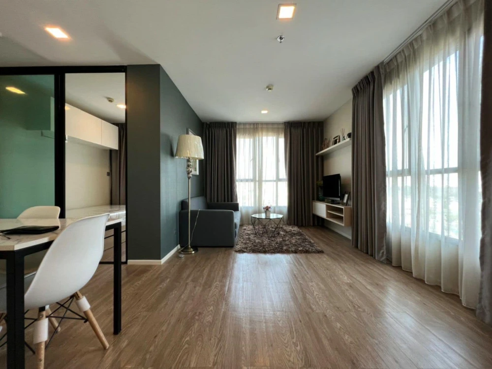 For rent Episode Phahonyothin-Saphan Mai, 1 bed plus room, good wind, good view, no buildings blocking, quiet atmosphere, beautiful view, if you don't