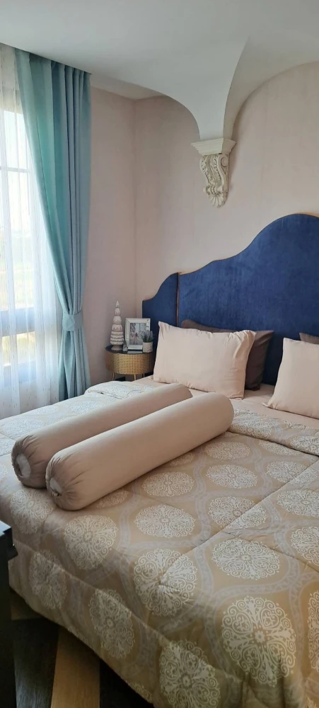 For rent: Espana Condo Resort Pattaya, 4th floor, Building A, city view, washing machine provided, furnished, ready to move in