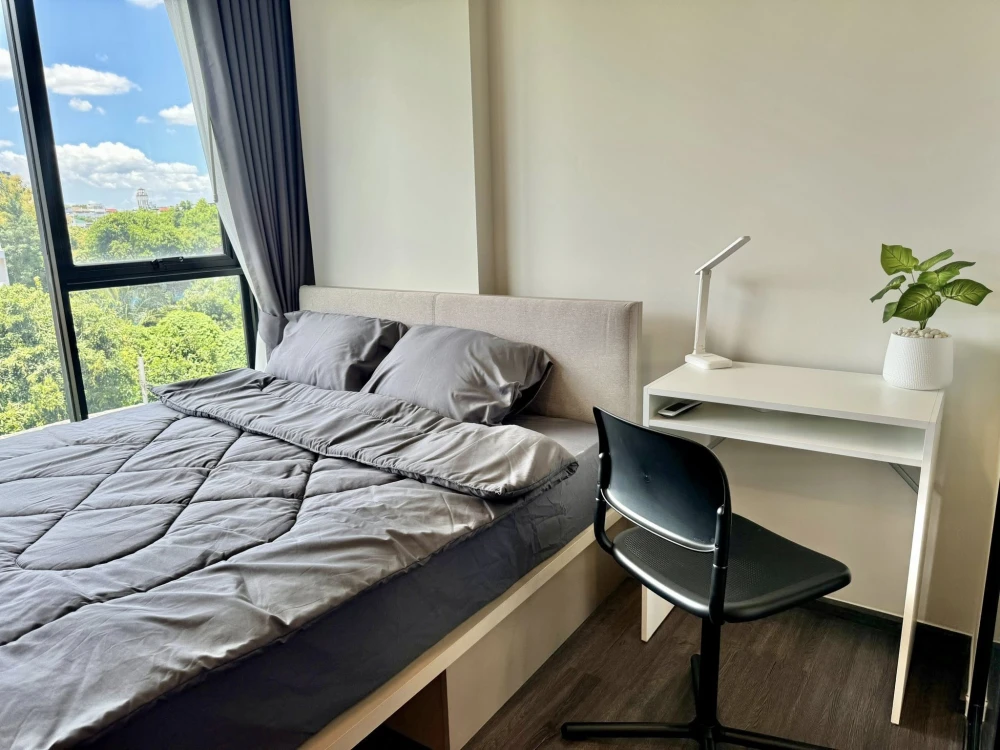 FLEXI Sathon - Charoen Nakhon for rent, ready to move in, fully furnished and equipped with appliances, move in now, don't hesitate.