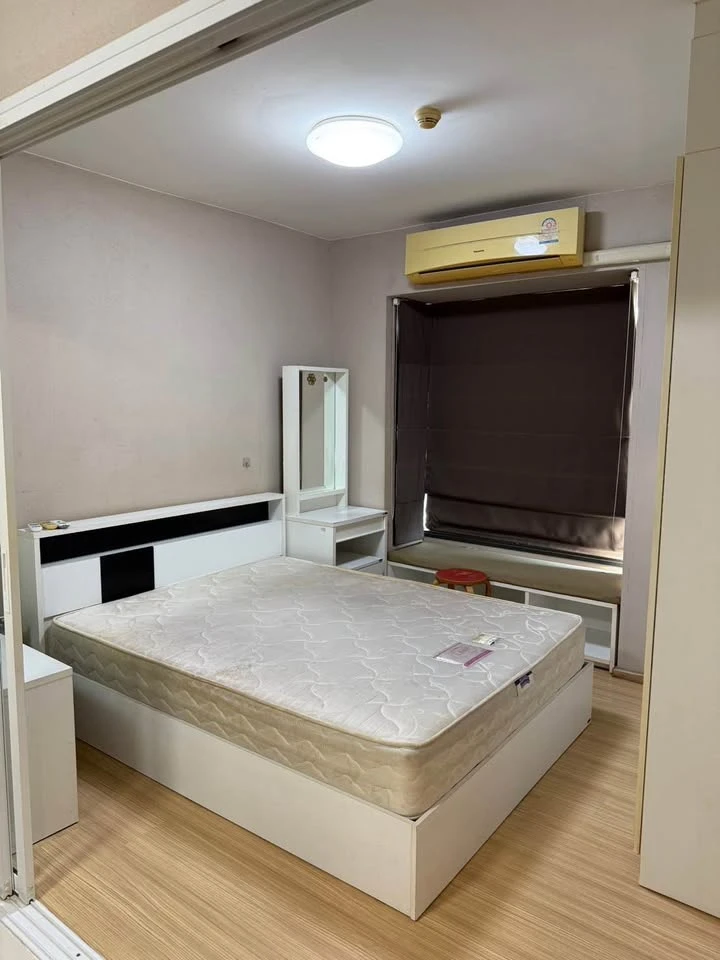 For rent: Fuse Mobius Ramkhamhaeng Station, ready to move in, fully furnished, affordable price, just bring your suitcase and move in. Hurry and reser