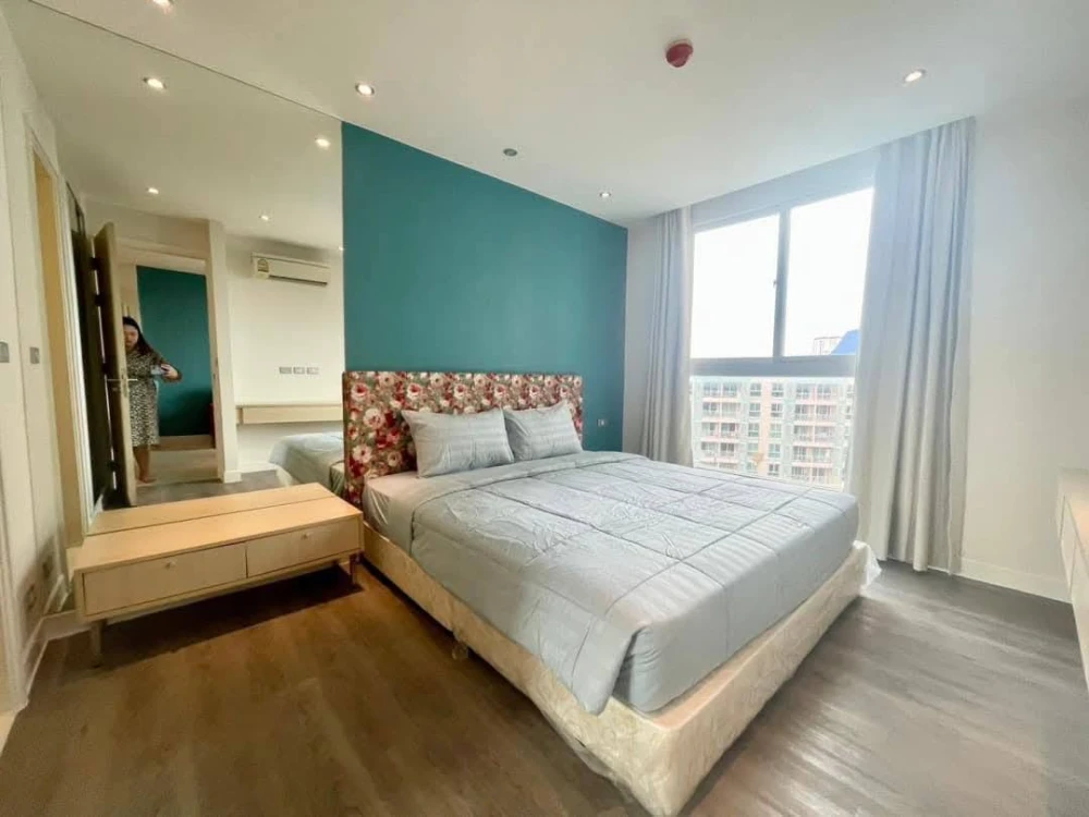 For rent: Grande Caribbean Resort Pattaya, 7th floor, pool view, fully furnished, nice to live in, reserve now, urgent!