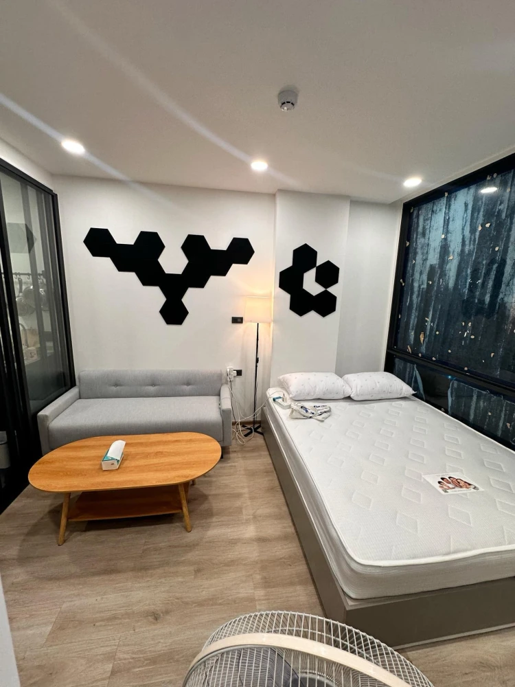 For rent: Groove Scape Ladprao-Sutthisan, studio room, fully furnished, great location, convenient transportation. Book now!